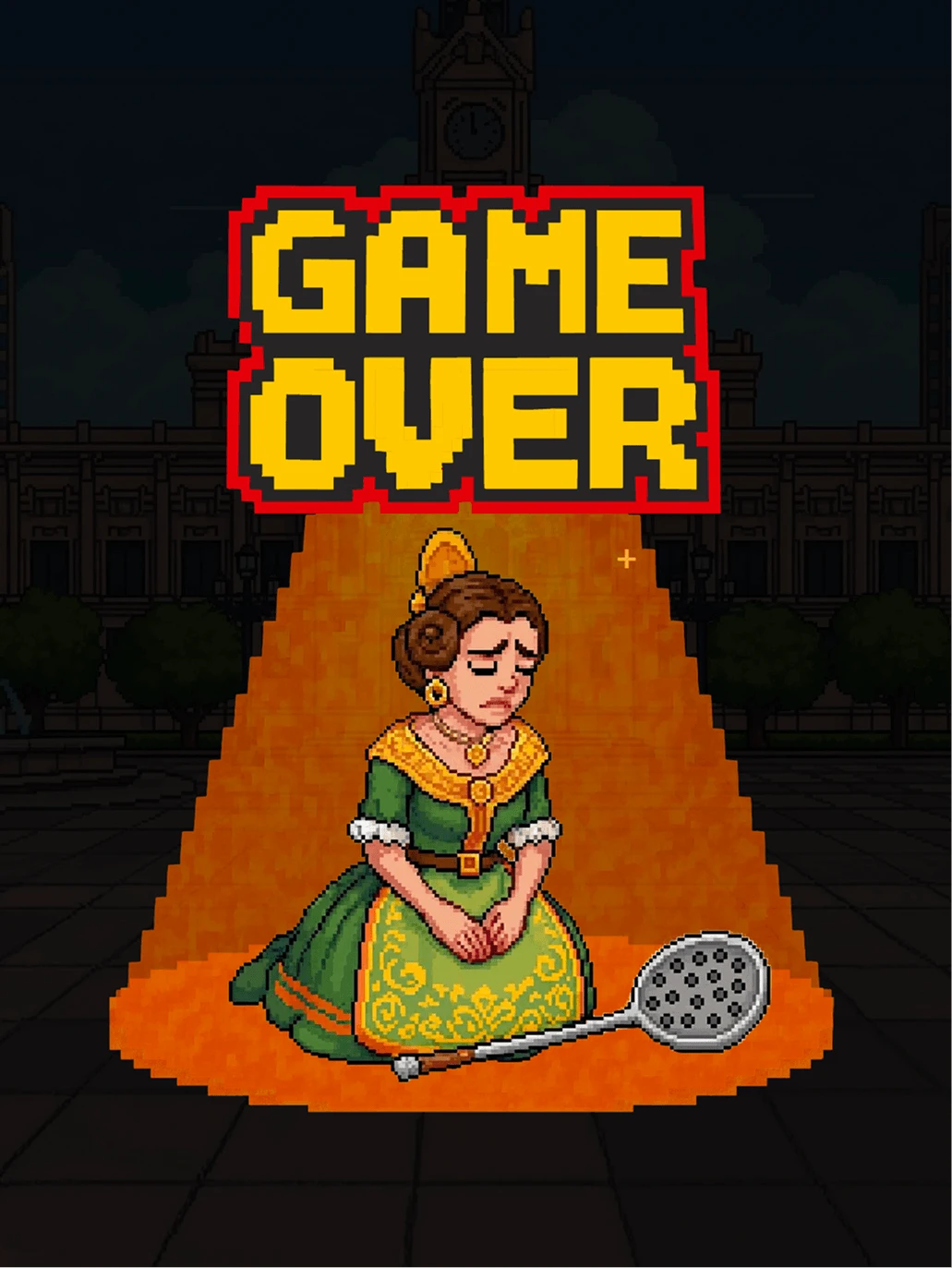 Pantalla Game Over.