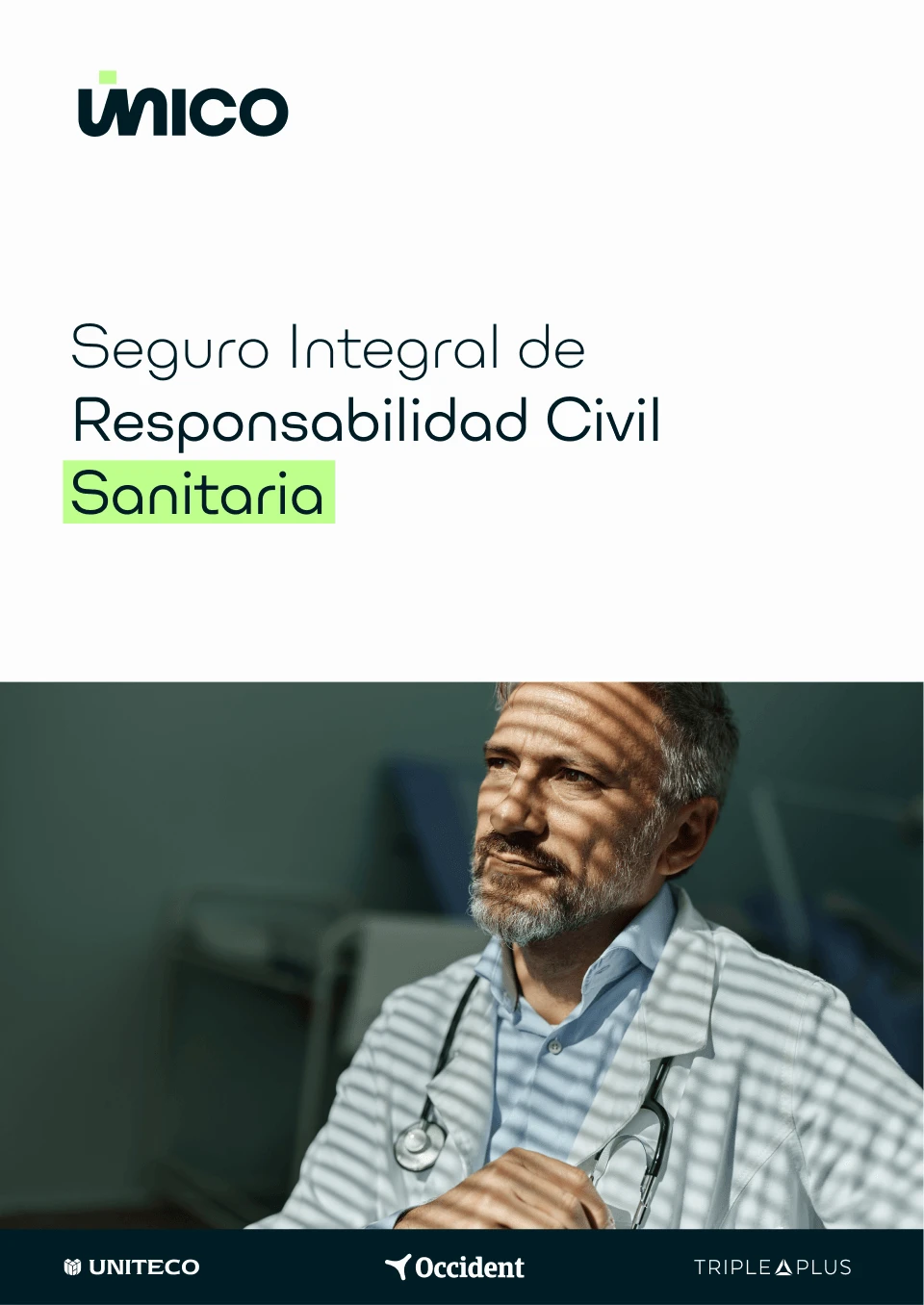 Pieza de Único del Seguro Integral de Responsabilidad Civil Sanitaria.